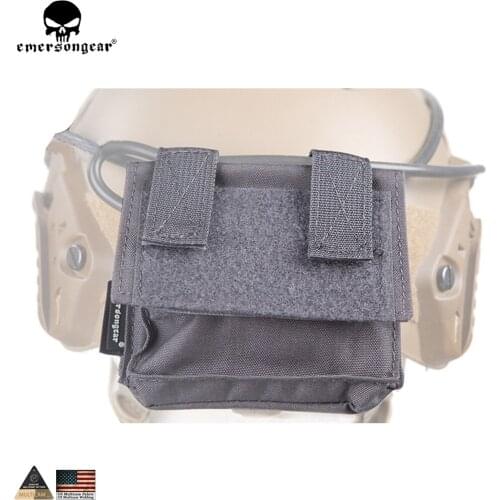 Emersongear Helmet Pouch Removable Gear Pouch Tactical FAST Helmet Accessories Utility Pouch Emersongear Helmet Bag EM9339