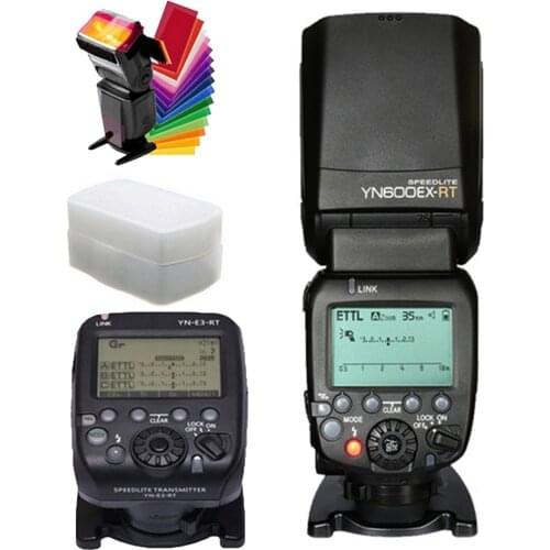 YONGNUO YN600EX-RT II+YN-E3-RT Master Flash Speedlite for Canon RT Radio Trigger System ,YN600EX RT