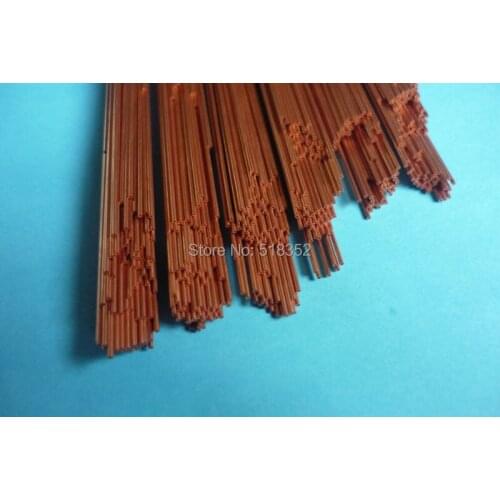 1.3mmx400mm Ziyang Copper Electrode Tube for EDM Drilling Machines Single Hole