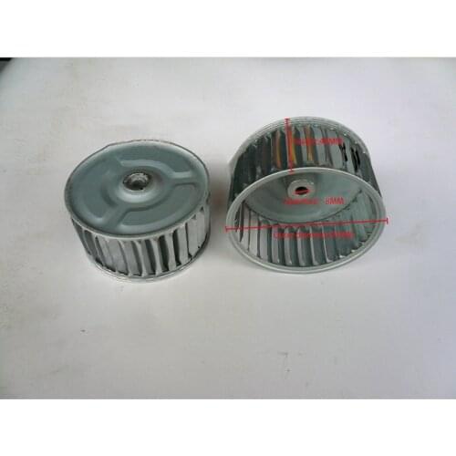 1pc wind wheel for exhaust fan heating ventilation bathroom kitchen ceiling blower fan motor impeller heater 4-95*48*8