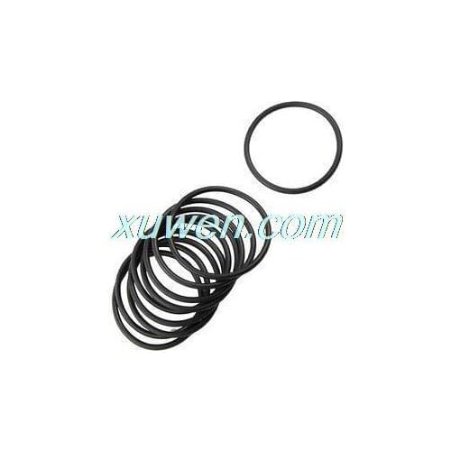 10x Black 85mm OD 5mm Thickness Nitrile Rubber O Ring Oil Seal Gaskets