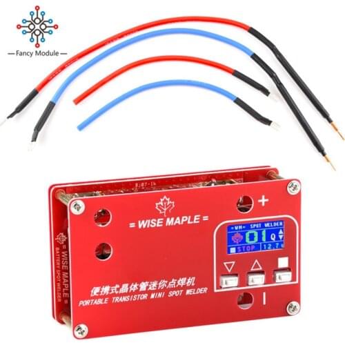DC 12V Portable Transistor Mini Spot Welder With Liquid Crystal Display WM-2