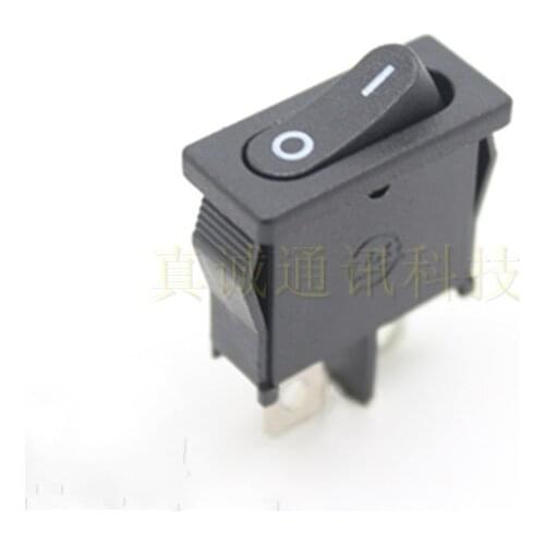 50pcs rocker switch KCD1-110 rocker switch power switch 2 feet 2 files