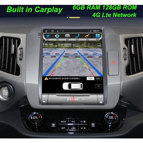 Car Radio Multimedia Video Player For KIA Sportage 3 2010 2011-2016 For Tesla Style Screen Navigation GPS 2 din 4G Android 10