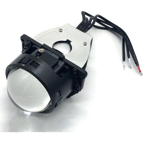 Minjie Bi-LED Projector Lens H4 H7 H11 9005 3.0 inch play&plug LHD low beam 47W high beam 57W 5500K auto headlight car accessory