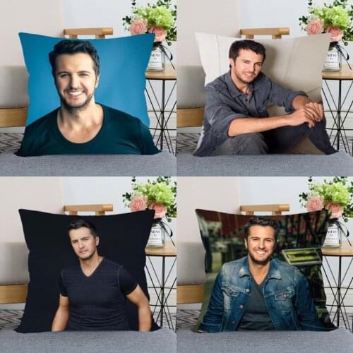 Nice luke bryan Pillowcase Wedding Decorative Pillow Cover New Arrival Custom Gift (One Sides) Printed Pillow Cases 0511