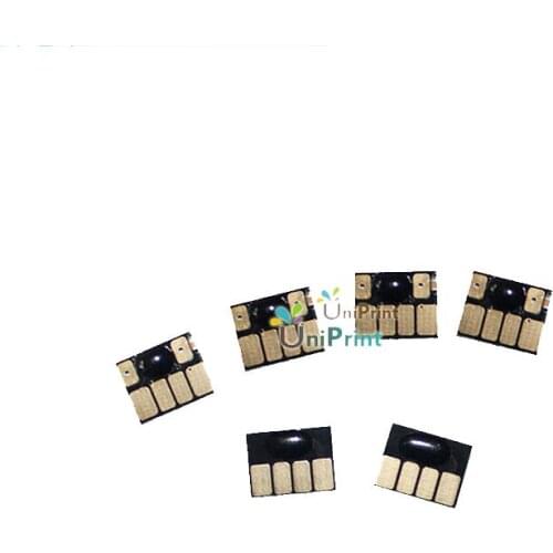 UP 6pcs cartridge chip Permanent chip compatible for HP72 T610 T1100 C9398A C9399A C9400A CD889S C9397A C9401A