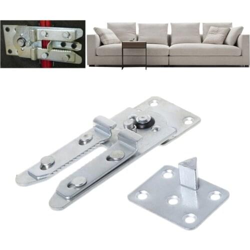 Sofa Hinge Hidden Bracket Functional Bed Holder Furniture Sectional Connector