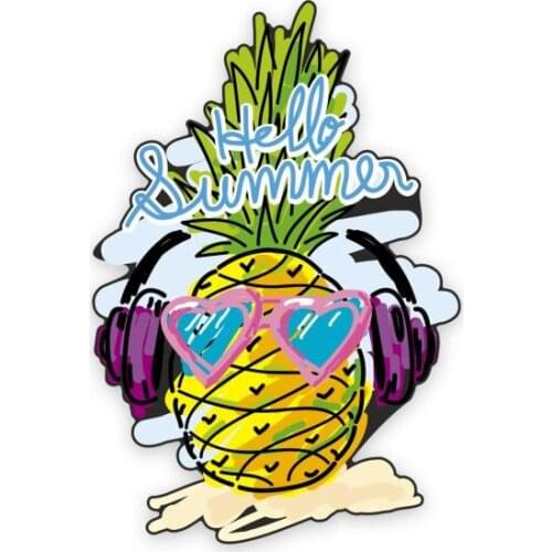 Hello Summer Sticker Plane Extreme