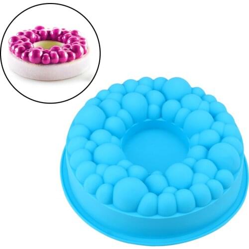 Cake Decorating Tools Silicone For Baking Mousse Chocolate Sponge DIY Baking Tool Round Cherry Bubble Cake Mold