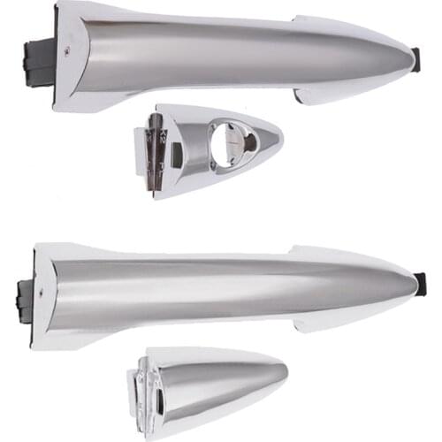 Be Used For Kia Rio K2 Electroplated Door Handles At Front, Back, Left And Right For Auto Parts Replacement