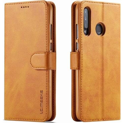 Leather Case For Huawei P30 Pro Nova 4ECase Flip Cover Case For Huawei P30 Lite Wallet Magnetic Luxury Vintage Phone Cases