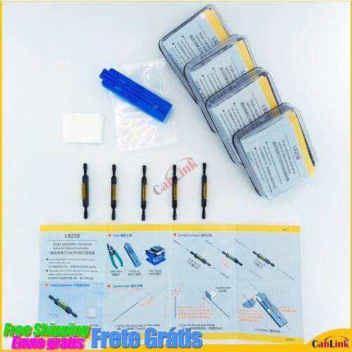 L925B Fiber optic quick connector Fiber Optic FAST Connector Optical Fiber Mechanical Splice for Drop Cable lot sell