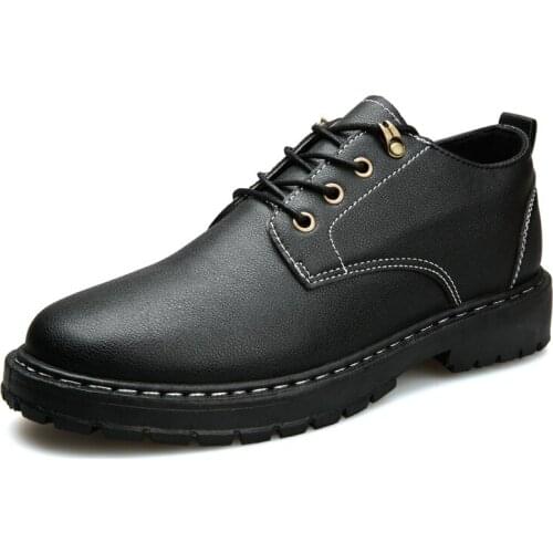 2021 New Mens Leather Shoes Casual Kitchen Waterproof Non-slip and Oil-proof Chef Shoes Special Work Safety Shoes for Summer