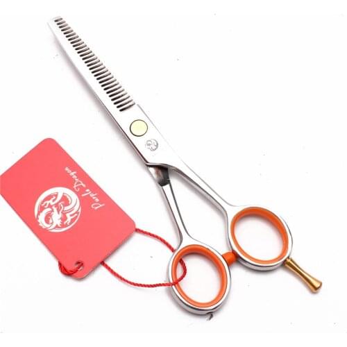4.5" 5" 5.5" Titanium JP Purple Dragon Hairdressers Scissors Cutting Shears Thinning Scissors Professional Hair Scissors