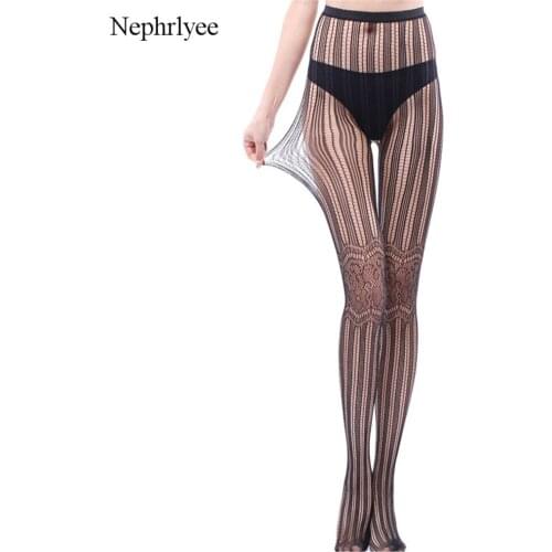 Sexy Pantyhose Black Mesh Fishnet Stockings Tight Thigh Stockings Without Panties Party Club Hosiery Lingerie Summer 3025