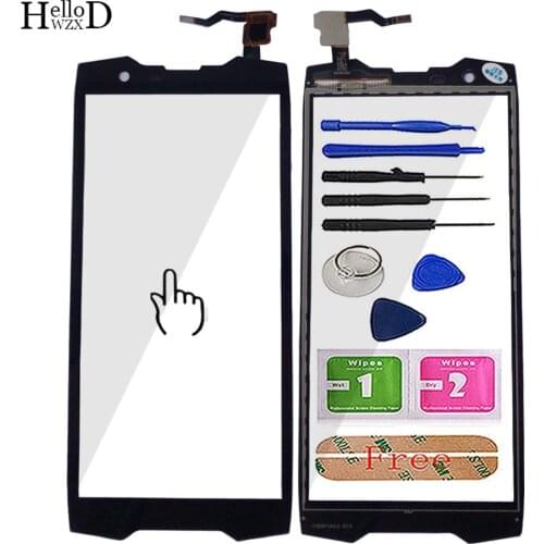 Touch Screen Mobile Glass For BlackView BV6800 Touch Screen Digitizer Panel Front Glass Lens Sensor Tools Adhesive