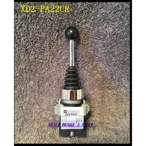 1Pcs PA22 XD2-PA22CR 2 Position 2NO Spring Return Joystick Switch