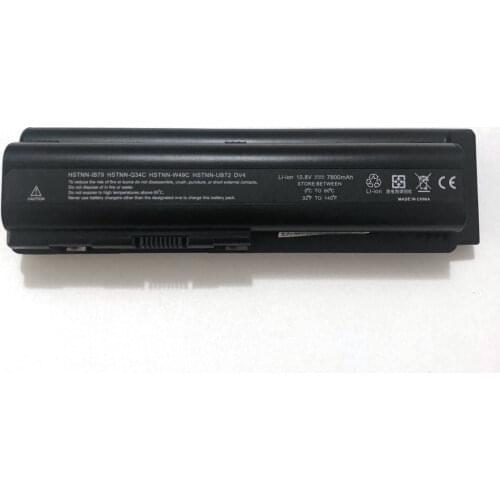 7800MAH Original size Battery 7800mAh For HP HSTNN-IB79/Q34C/W49C/UB72/CB72/DB73 DV4 CQ60/61-110/200/120/130/140 laptop battery