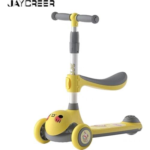 JayCreer Child Kids Baby Scooter & Balance Bike & Walker For Ages 24-84 Months