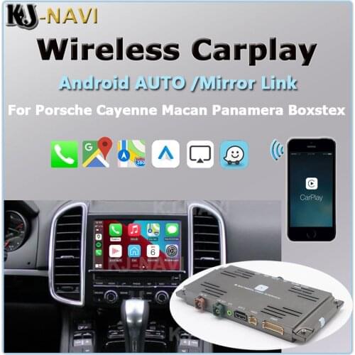 For Porsche PCM 3.1 PCM 4.0 PCM 3.1 PCM 4.0 Cayenne Macan Pana mera 911 etc for carplay on Porsche Wireless Car AUTO Play Box
