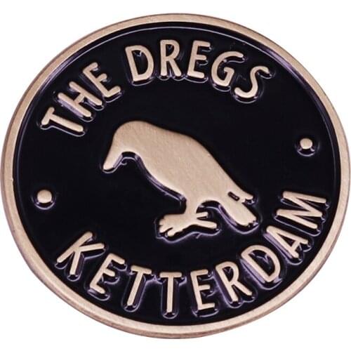 The Dregs Membership Enamel Pin Six of Crows Inspired Jewelry