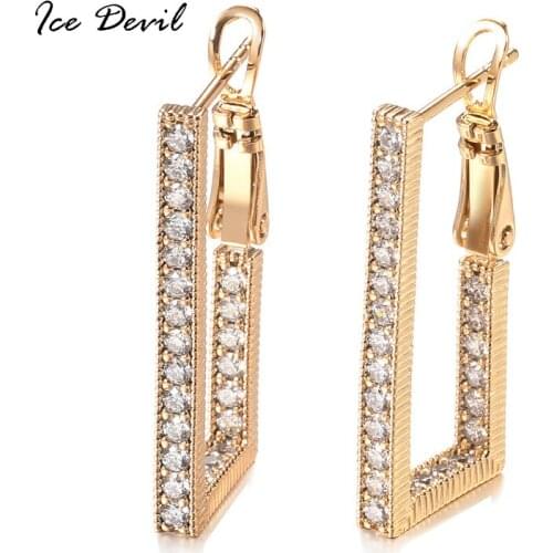 Ice Devil Dangle Earrings