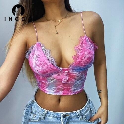 Женские укороченные топы INGOO China At AliExpress