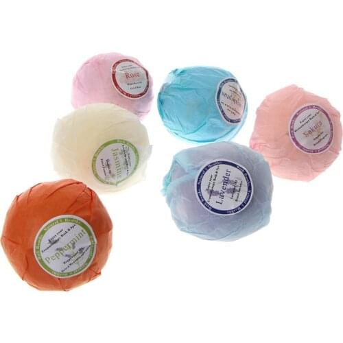 Organic Bath Bombs Bubble Bath Salts Essential Oil Handmade SPA Stress Relief