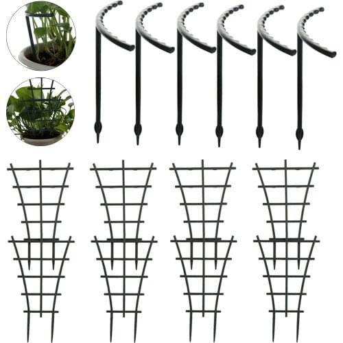 Plastic Mini Superimposed Garden Plant Support DIY Climbing Rings Flower Support Vine Rack Tomato Cage Vegetables Decorative