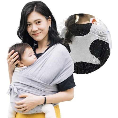 Baby Carrier Sling Wrap Multifunctional Four Seasons Universal Front Holding Type Simple X-shaped Carrying Artifact Ergonomic