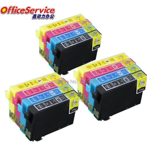 12X T16XL T1631 T1621 Compatible ink Cartridge For Epson Workforce WF-2010W 2510WF 2520NF 2530WF 2540WF inkjet printer