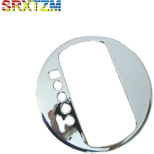 SRXTZM Chrome ABS Car Interior Gear Shift Panel Cover Trim Styling For KIA Sportage 2010 2011 2012 2013 2014 2015 LHD Car-covers