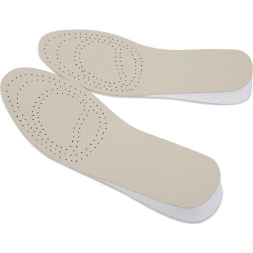 Height Increase Insole For Shoes Men Women Shoe Insole Pad Sole Inserts cushion Eva Increased 15mm-45mm Size 37-44
