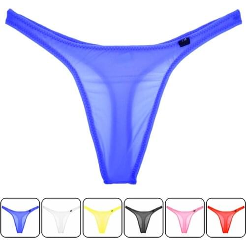 2019 Mens Jockstrap Thongs G Strings Popular Sexy Mens Underwear Gay Fashion Design Penis Pouch Gay Underwear