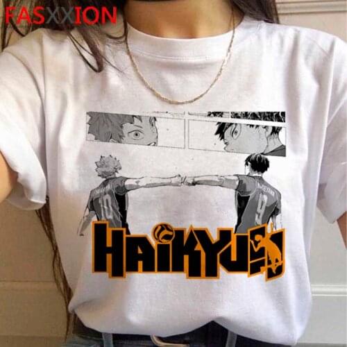 Oya Oya Oya Haikyuu top tees tshirt male vintage casual couple clothes clothes vintage