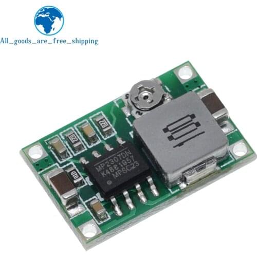 TZT 5PCS RC Airplane Module Mini 360 DC-DC Buck Converter Step Down Module 4.75V-23V to 1V-17V 17x11x3.8mm Mini360 New LM2596
