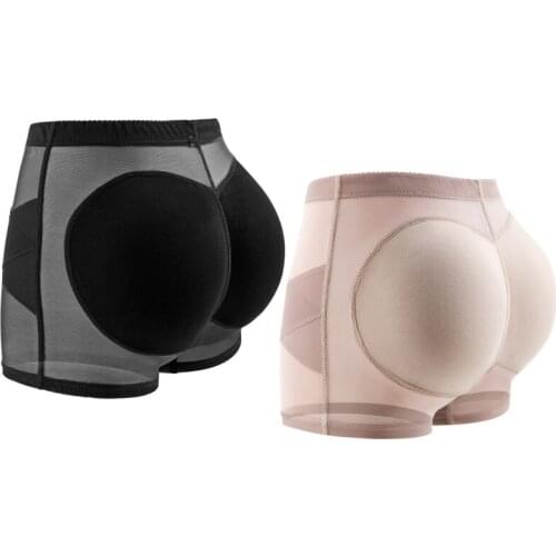 Y166 Women Butt Lifter Hip Enhancer Panties Seamless Fake Buttock Padded Underwear