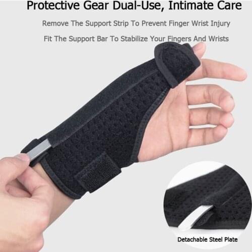 1Pc Sport Thumb Protector Brace Guard Adjustable Hand Wrist Wrap Arthritis Sprains Strain Wrist Support