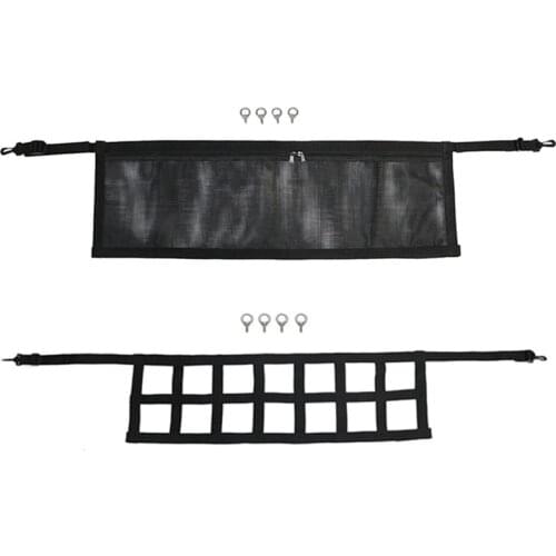 2 Pcs Car Interior Trunk Luggage Holders Car Rear Cargo Organizer Cover Storage Bag for Suzuki Jimny 2019-2020,A & B