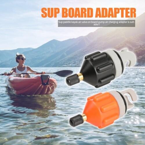 2x Rowing Boat Air Valve Kayak Inflatable Pump Adapter for Surfing Paddle Board Kayak Tender Raft Mattress Airbed