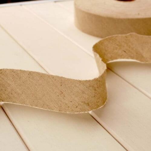 4cm Linen Fabric Bias Binding Tapes,Linen Fabric Patchwork Binding,Webbing Tape 40 meter Free shipping
