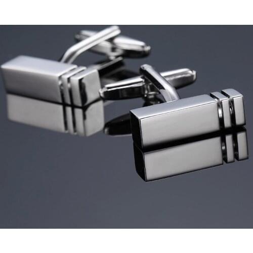 Brand new high quality doctor Cufflinks fashion suit brand jewelry laser metal Cufflinks mens business shirt Badge Pin