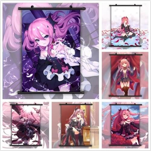 WTQ Anime Posters Seraph of The End Krul Tepes Chess Belle Anime Manga Canvas Painting Wall Art Picture Room Decor Home Deco