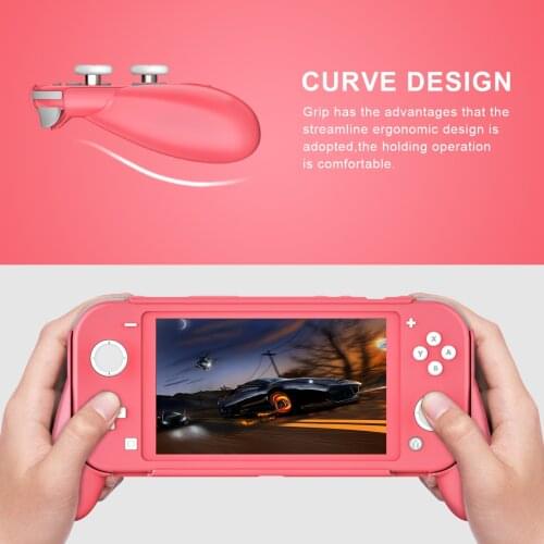 Color Protective Shell For Nintendo Switch Lite PC Hard Cover Shell NS For Switch Lite Protective Cover Handle-Type SBA Case