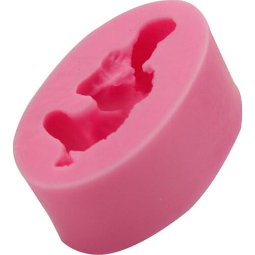 DIY Design Fondant Decorating Tools 3D Sleep baby handmade soap mold Baby Silicone Molds for Cake Sugar Candy Mold