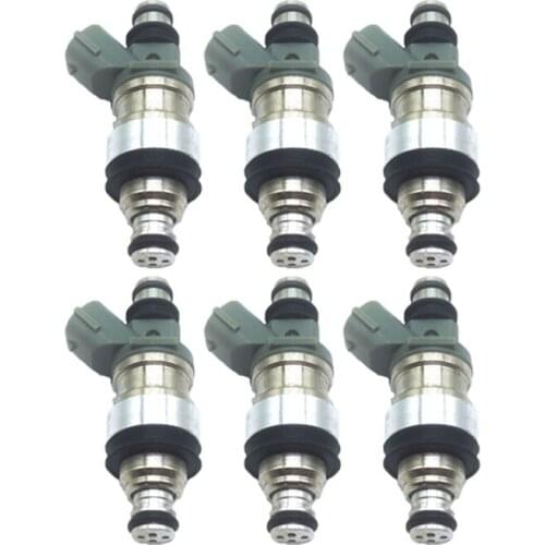 6pcs Fuel Injectors For Toyota Camry Lexus ES300 3.0L 4runner Tacoma 3.4L 2325062030 2320962030 23250-62030 23209-62030