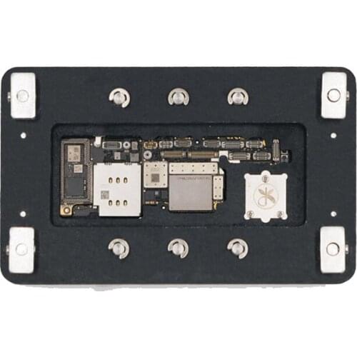MJ S12 Motherboard Positioning Welding Fixture for Phone X XS XS MAX Logic Board PCB Locking Jig Platform Reballing Set