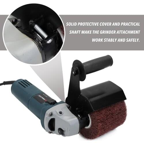 Multifunctional Angle Grinder Attachment Burnishing Polishing Machine Metal Steel Wood Sander Parts Accessories