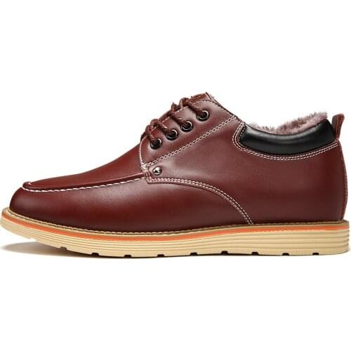 Heighten shoes Man Shoes Genuine Leather Dress Shoe Male Formal Oxfords Business Office Mens Wedding Heighten 6CM Footwear